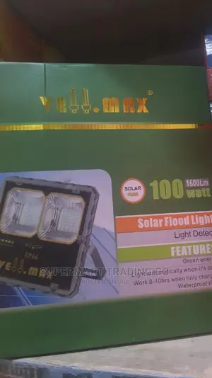 Velmax Solar Floodlight 100wts