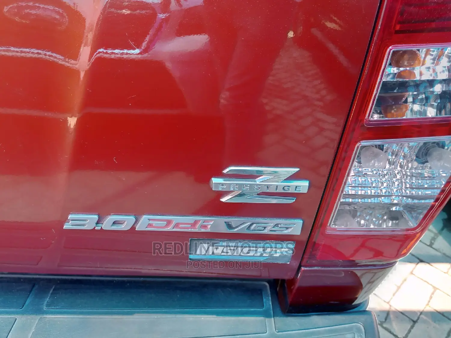 Isuzu D-Max 2016 Orange