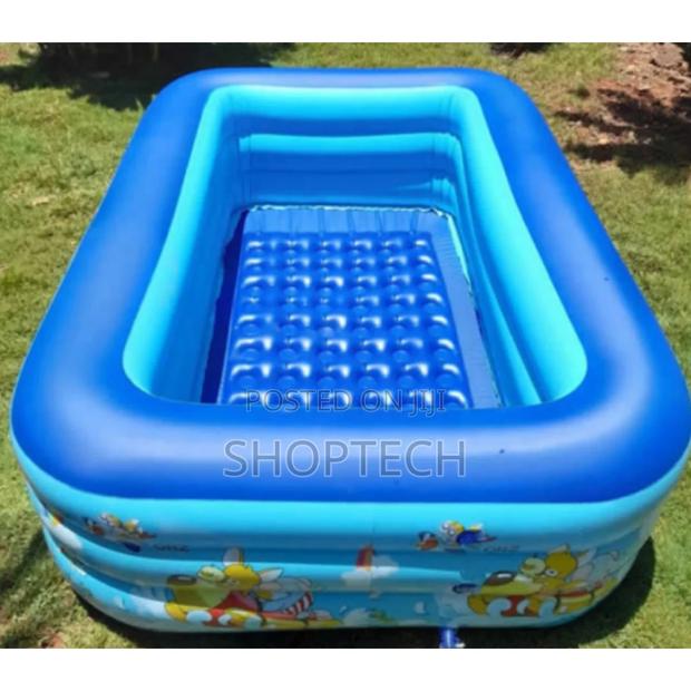 Inflatable Baby Pool With Manual Pump