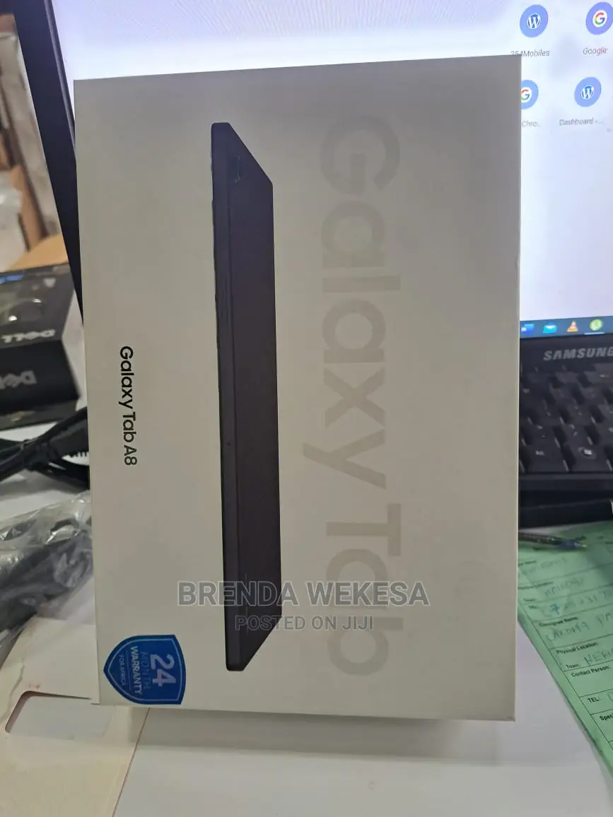 New Samsung Galaxy Tab A8 10.5 2021 64 GB Black