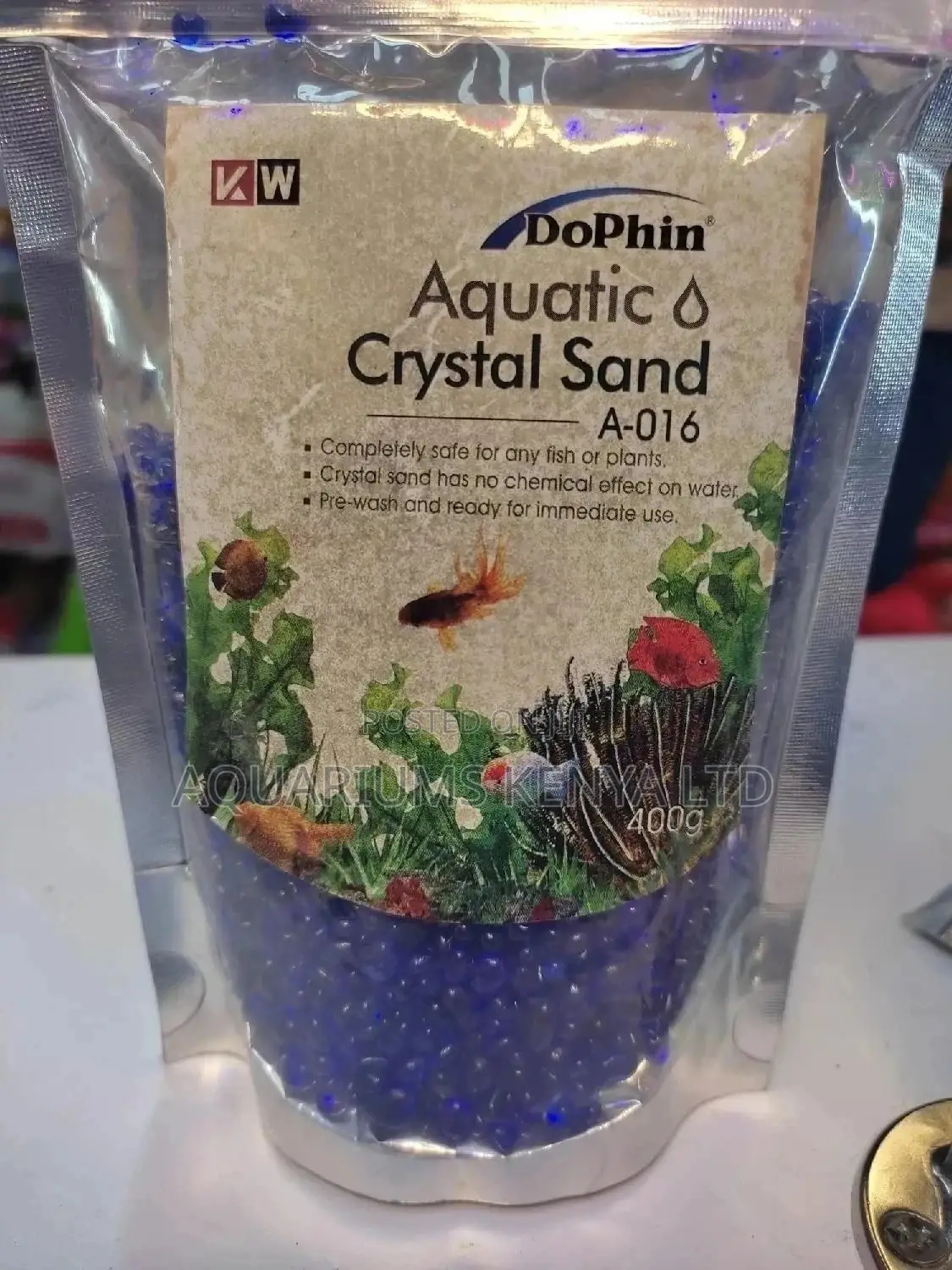 Aquatic Crystal Sand Glowing