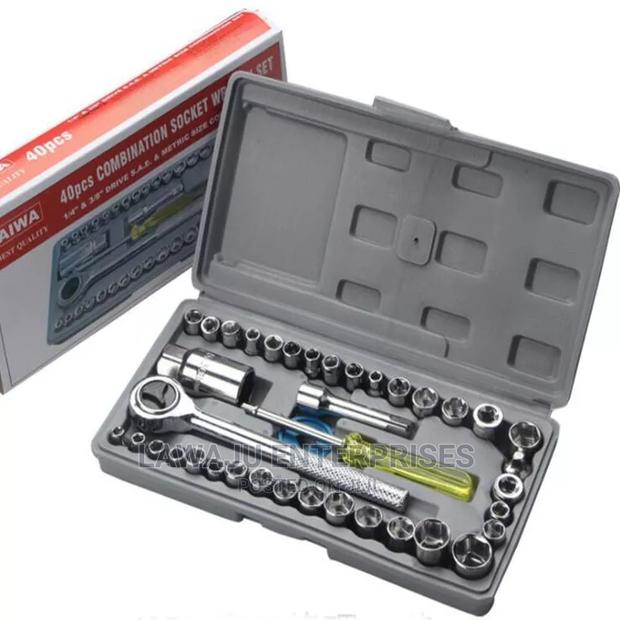 40pcs Combination Tool Kit Wrench Set - thumbnail 4