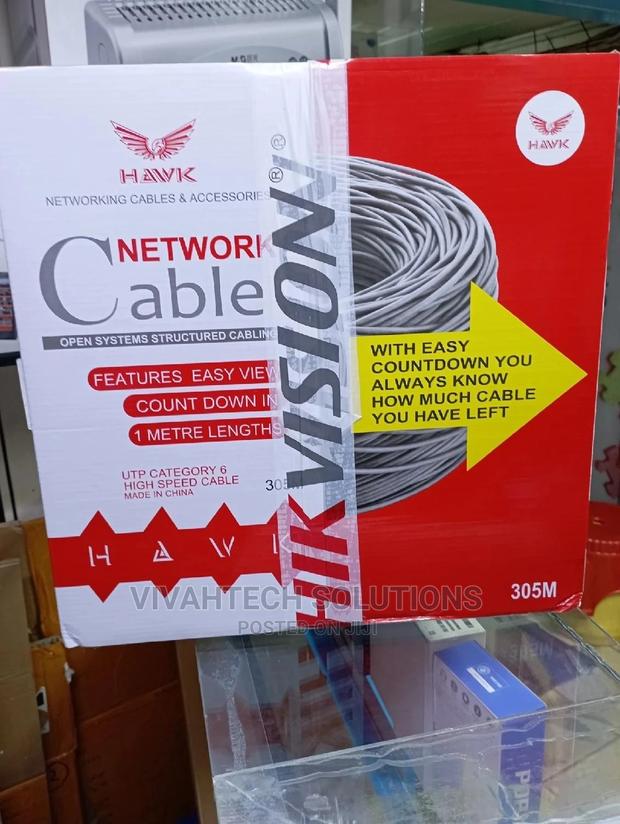 HAWK High Speed Network Cable CAT 6 UTP 305M - thumbnail 2