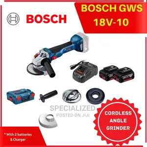 Bosch Cordless Angle Grinder GWS 18v-10