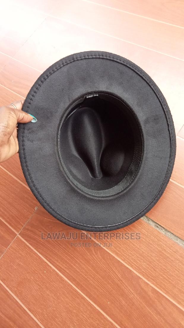 Wide Brim Jazz Fedora Hat - main view