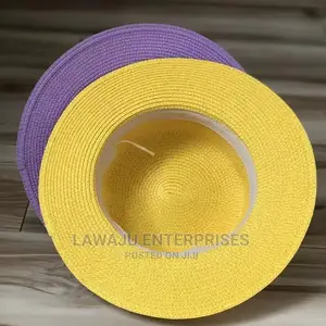 Macaron Candy Colour Straw Sun Hat