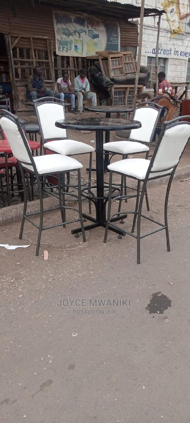 Restaurant Set of Chairs and Table - main view