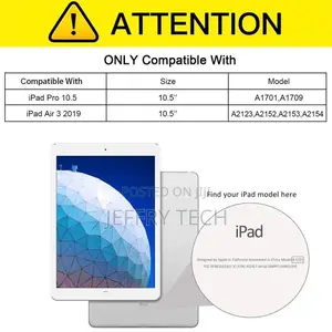Clear Case Cover for Apple iPad Air 3 [2019 ] 10.5 Inches