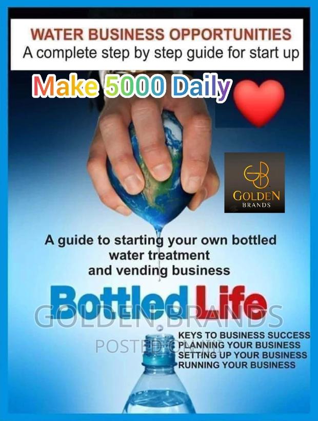 Bottled Water Business Success Step by Step Guide Book - main view