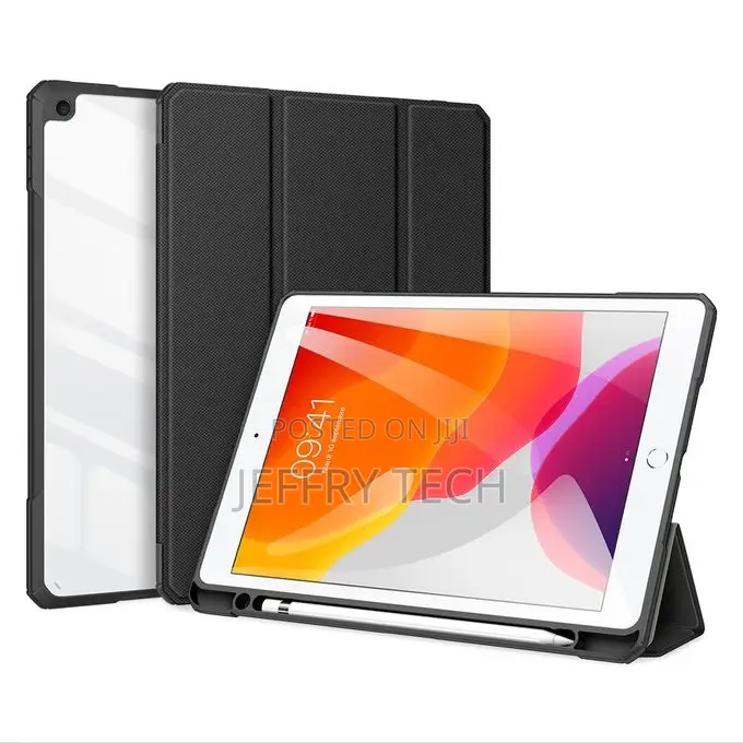 Dux Ducis Leather Tablet Clear Case for iPad 10.2