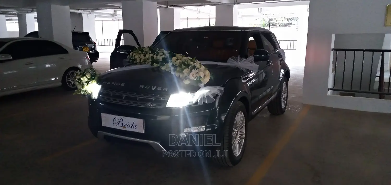 Chauffeured Range Rover for Weddings Airport Pick-Ups
