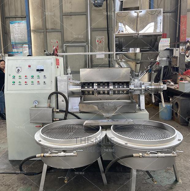 Soybean Rapeseed Cottonseed Cold and Hot Oil Press