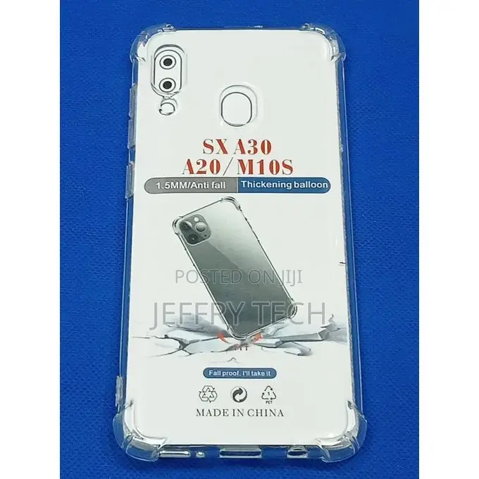 Back Cover for Samsung Galaxy A20 - Clear
