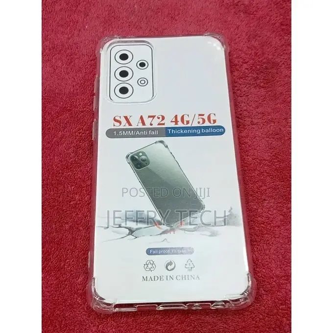 Bumper Anti Shock Transparent for Samsung Galaxy A72