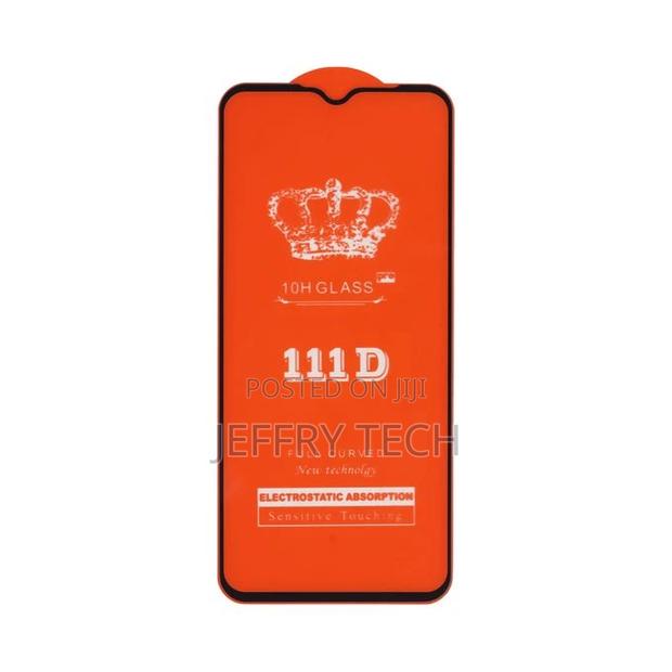 5D Glass Anti-Shock Screen Protector Black for Oppo A16K
