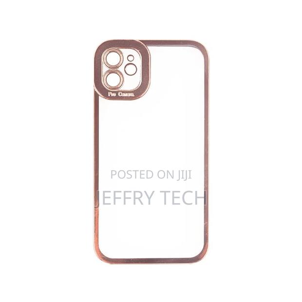 Transparent Cover With Colorful Frame for iPhone 11 - main view