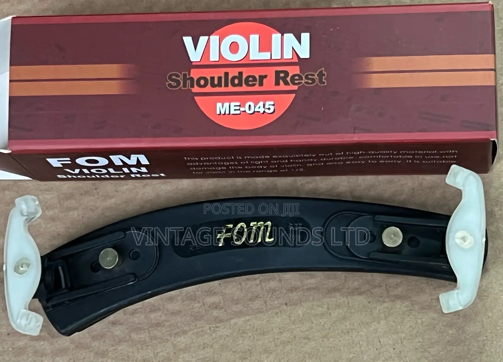Fom Me-045 1/2 Violin Shoulder Rest