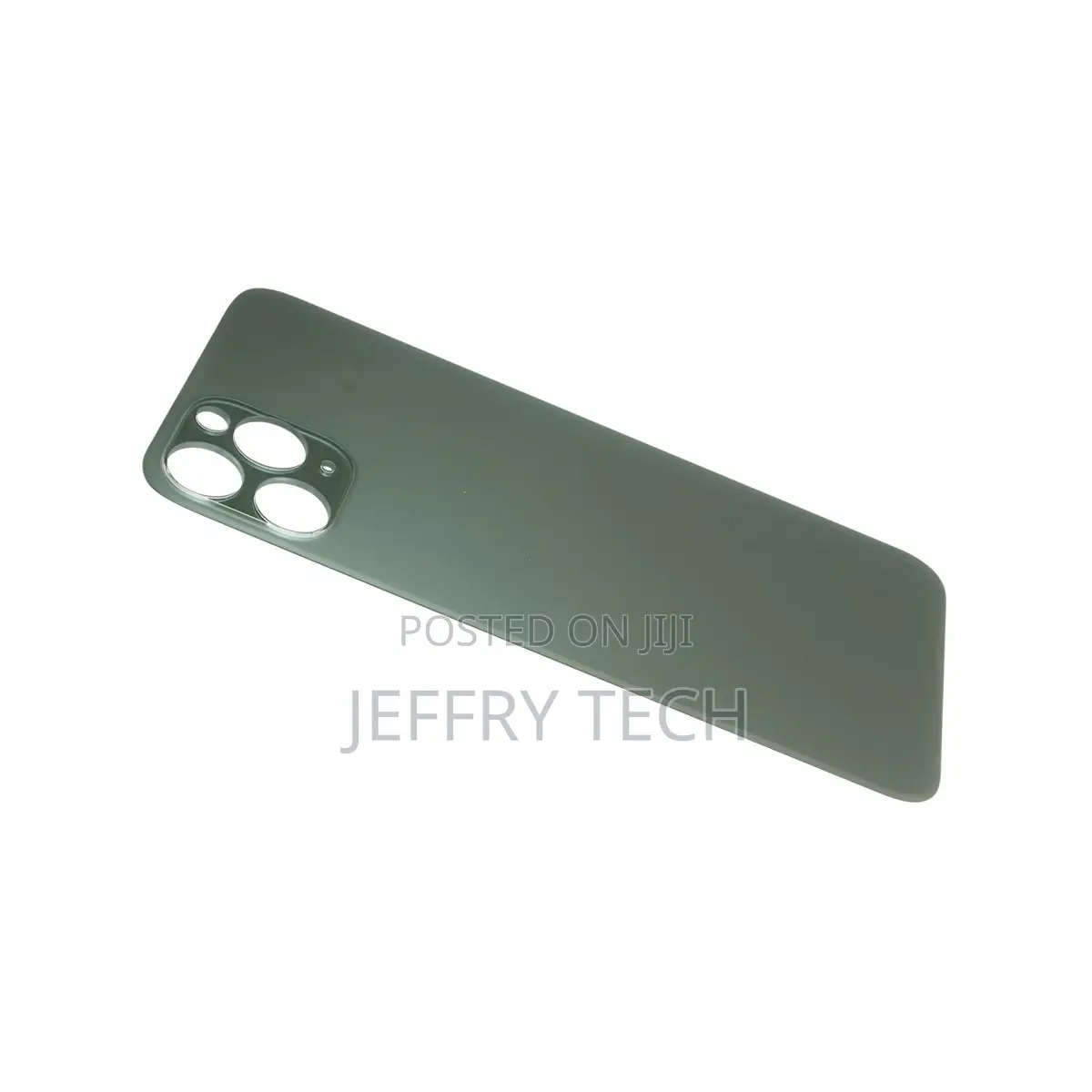 For iPhone 11 Pro Max Plain Glass Back Replacement in Green