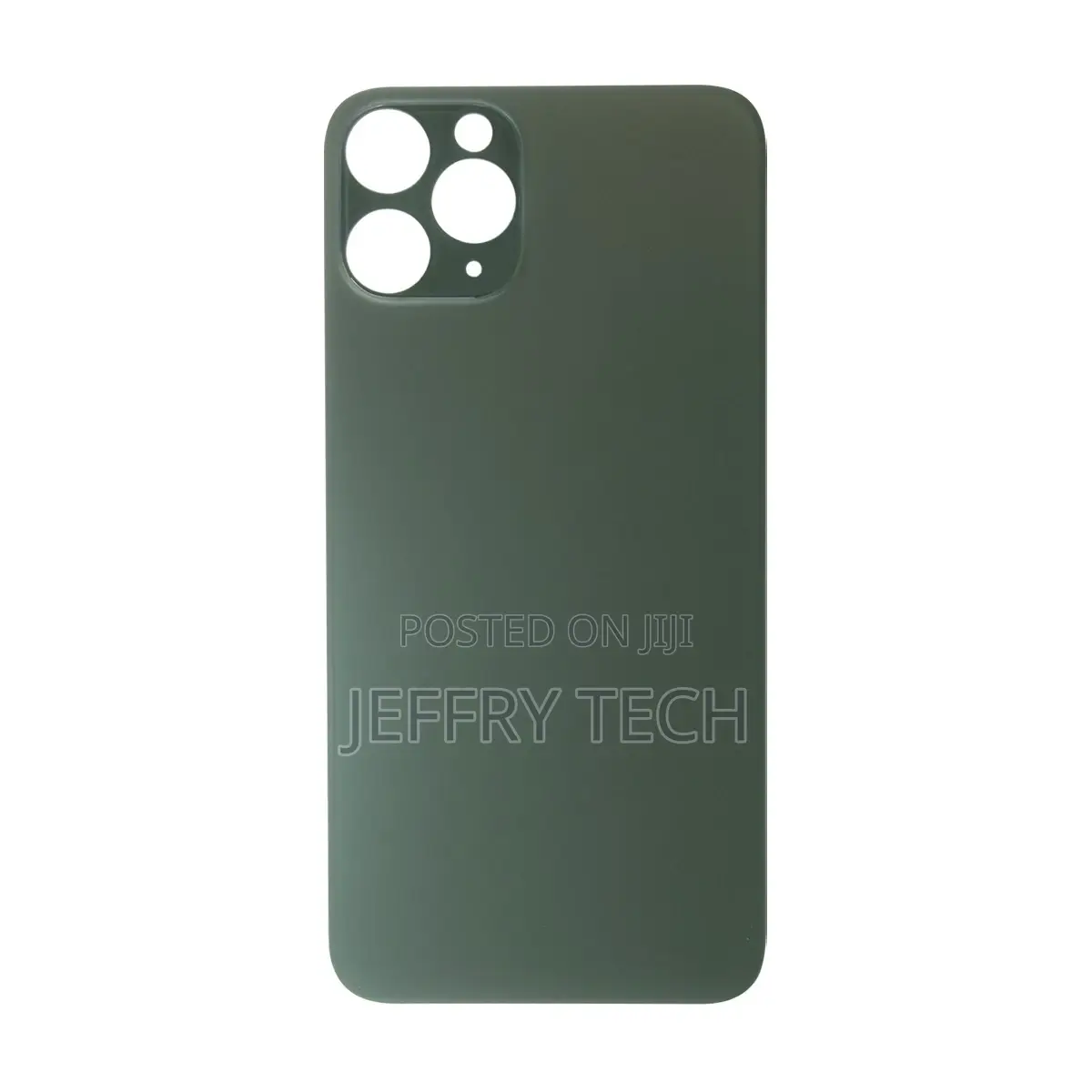 For iPhone 11 Pro Max Plain Glass Back Replacement in Green