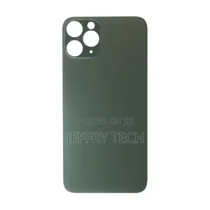 For iPhone 11 Pro Max Plain Glass Back Replacement in Green