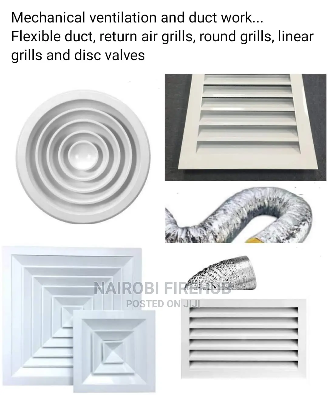 Mechanical Ventilation Grill Different Sizes
