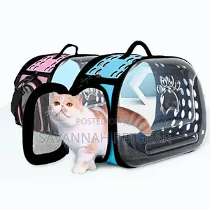 Wide View Travel Pet Carrier Shoulder Bag for Cats Puppies