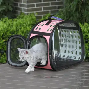 Wide View Travel Pet Carrier Shoulder Bag for Cats Puppies