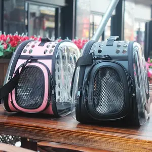 Wide View Travel Pet Carrier Shoulder Bag for Cats Puppies