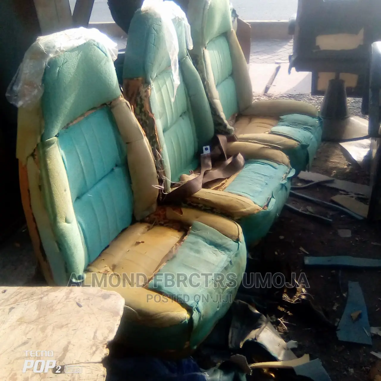 Old Matatu Seats Restoration