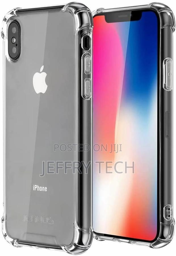 Ultra Clear Shockproof Gel TPU Case Cover for iPhone X / XS - main view