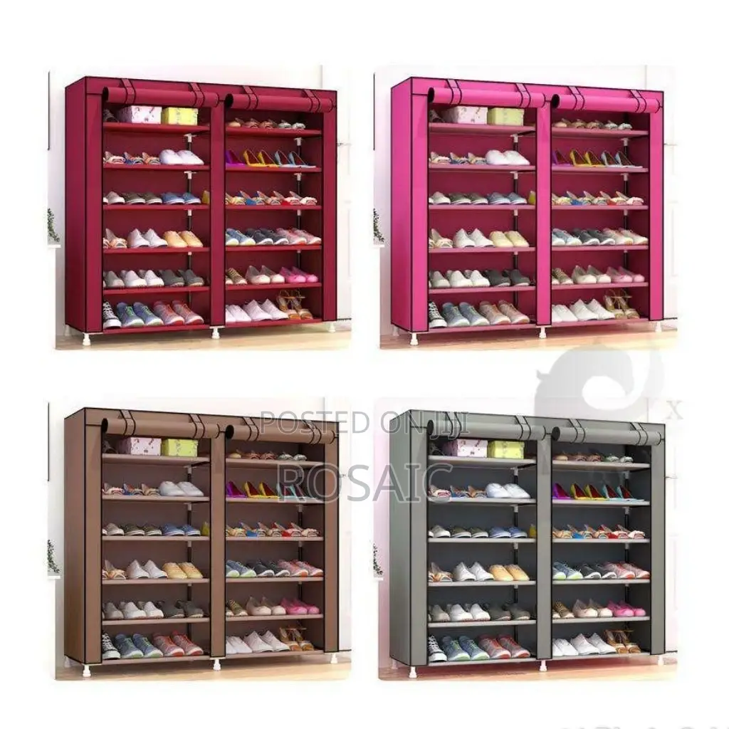Double Layers Shoe Rack
