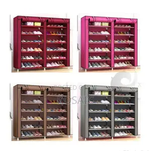 Double Layers Shoe Rack