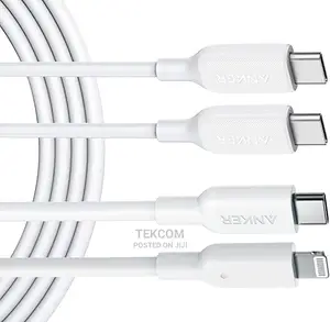 Anker Powerline III USB-C to Lightning 2.0 Cable 6ft - White
