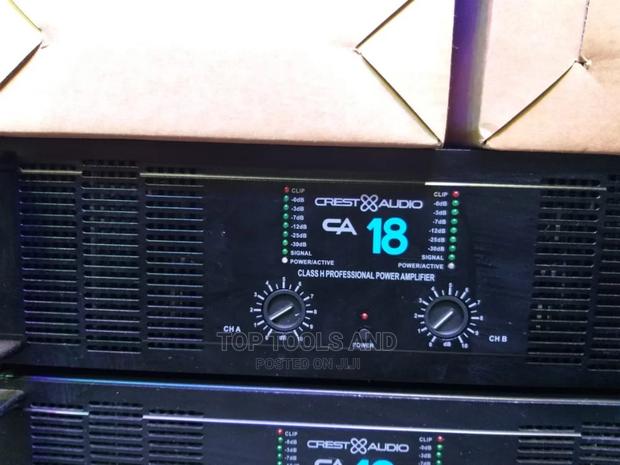 Crest Audio Amplifier Ca18 - main view
