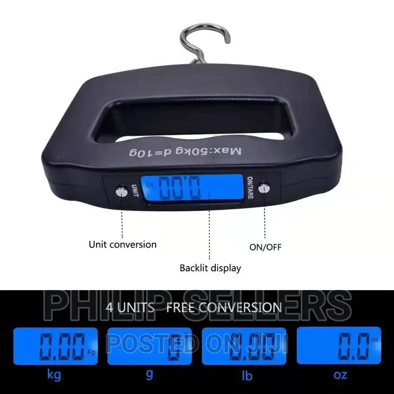 Digital Luggage Electronic Scale Portable Suitcase Travel We