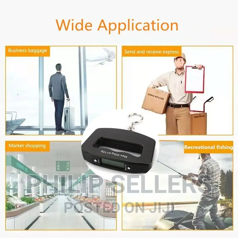 Digital Luggage Electronic Scale Portable Suitcase Travel We
