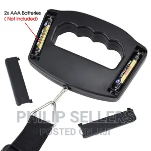 Handheld Portable Digital Luggage Scale With Grip - Travel P
