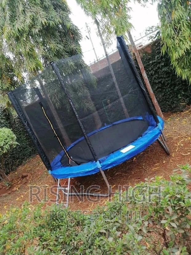 Spacious 8ft Trampolines - main view