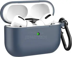 Silicone Airpods Pro Case Soft Cover With Belt Clip for Appl