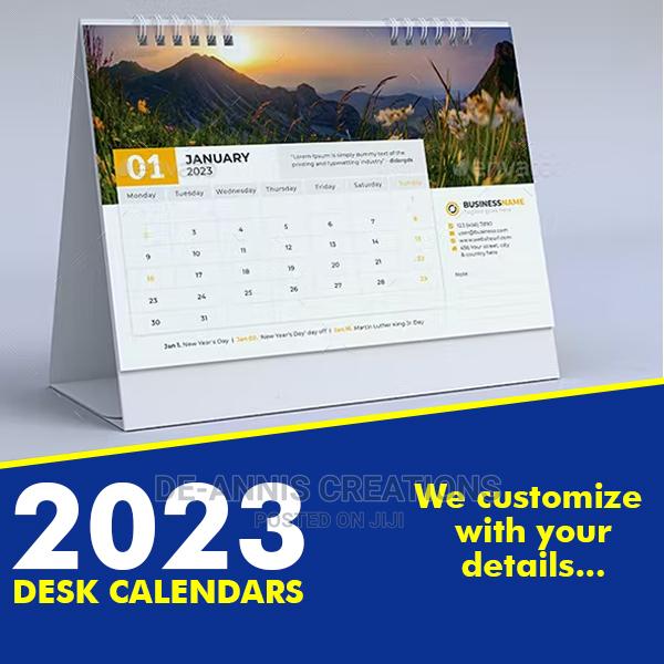2024 Desk Calendar - main view