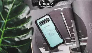 Galaxy S10 Plus, S10, S10E Ipaky Clear Back Case