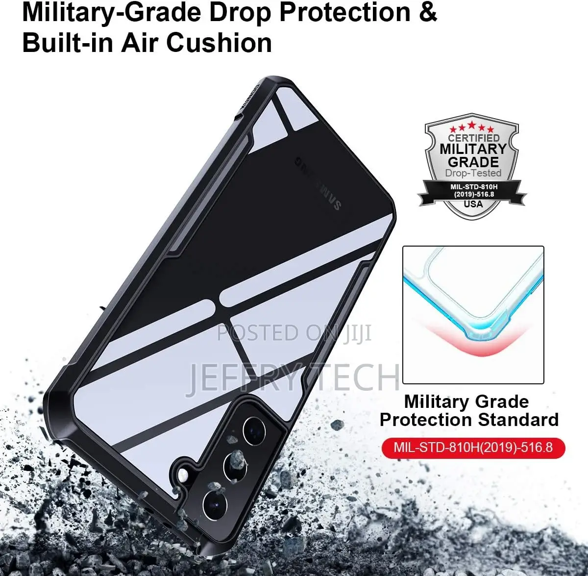 Xundd Samsung Galaxy S21+ Plus 5G (2021 Release), [Military