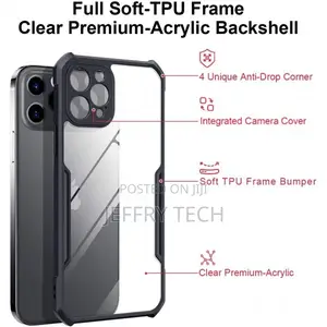 Xundd Slim Clear Back Case for iPhone 12, 12 Pro, 12 PRO Max