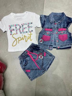 *G49 Classy Kids Denim Three Piece* - thumbnail 2