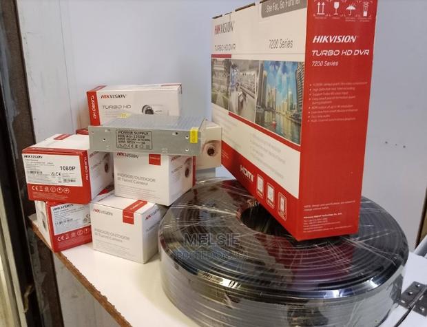 4 Channel 1080P CCTV Complete Kit 500gb /100m Cable