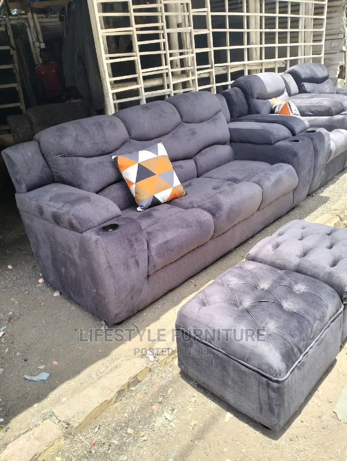 5 Seater Recliner Replica Sofa's