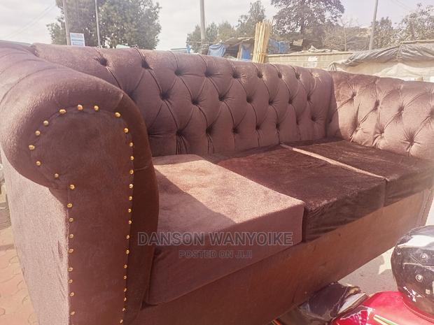 Three Seater Chester Brown - main view