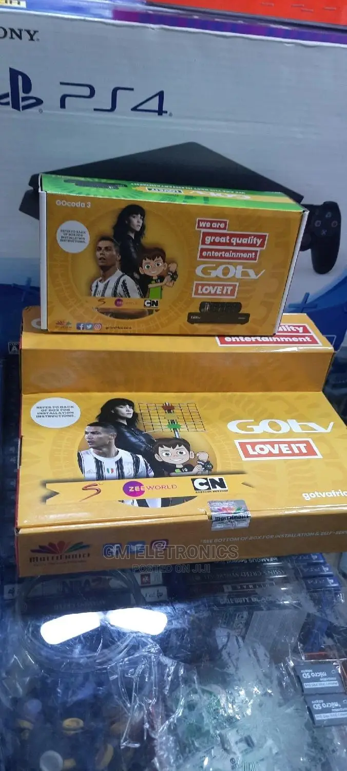 Outdoor Gotenna+Gotv Decorder.