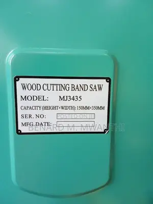 MJ3435 Band Saw