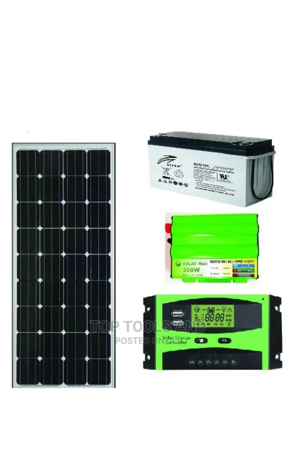 150w Complete Solar System - main view